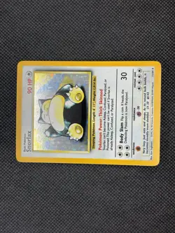 Pokemon TCG Snorlax 11/64 Jungle NO SYMBOL ERROR Holo Rare [A] - Image 4
