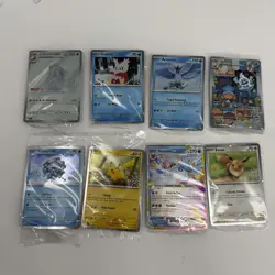 Lot (8) Pokemon 2025 Holiday Calendar Festive Stamped Promos Sealed Complete Set - Image 1