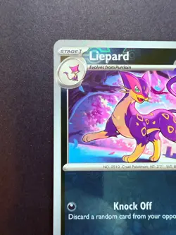 Liepard Master Ball Pattern 056/086 English White Flare 56/86 Pokemon Masterball - Image 2