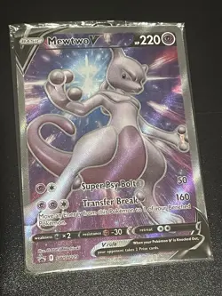 Sealed Mewtwo V SWSH229 Black Star Promo Sword & Shield - Pokemon TCG - Image 1