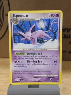 Espeon 18/100 Pokemon TCG Majestic Dawn Non-Holo Rare HP - Image 1
