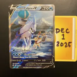ICE RIDER CALYREZ V 164/198 Alt Art - Pokemon Sword & Shield Chilling Reign TCG - Image 1