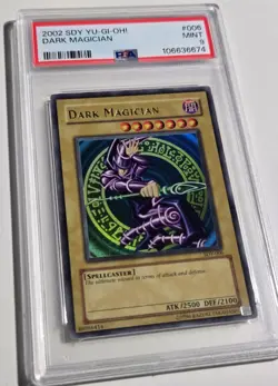 2002 YU-GI-OH! STARTER DECK YUGI Dark Magician SDY-006 PSA 9 - Image 4