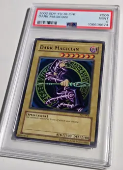 2002 YU-GI-OH! STARTER DECK YUGI Dark Magician SDY-006 PSA 9 - Image 5