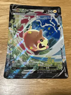 Pokemon Card Morpeko V Union SWSH215-218 Jumbo Black Star Promo Near Mint - Image 1