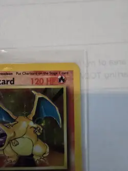 Pokemon TCG Charizard Holo Rare Card Base Set 4/102, 1999 MP - Image 5