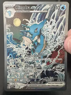 Kingdra EX 131 Scarlet & Violet Promo Holo Card NM Condition - Image 1