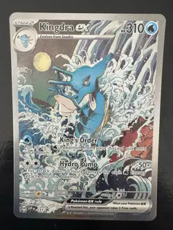Kingdra EX 131 Scarlet & Violet Promo Holo Card NM Condition - Image 2