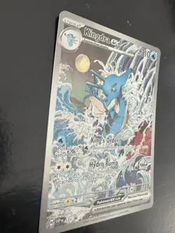 Kingdra EX 131 Scarlet & Violet Promo Holo Card NM Condition - Image 3