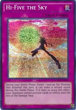 Hi-Five the Sky - WSUP-EN030 - 1st Ed NM - Prismatic Secret Rare Yugioh Card - Image 1