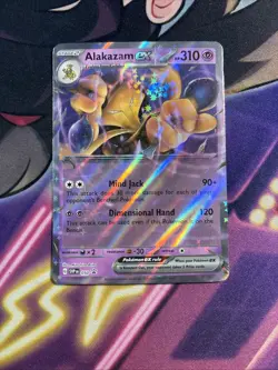 Alakazam ex 050 Sv: Scarlet & Violet Promo Cards Holo NM - Image 1