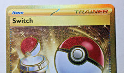 Pokemon Card TCG: Switch 206/165 - Scarlet & Violet 151 Secret Hyper Rare - NM - Image 2