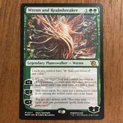 [1x] Wrenn and Realmbreaker Near Mint, English March of the Machine MTG Magic - Image 1
