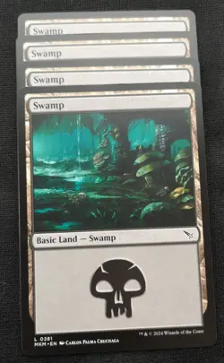Swamp X4 - MKM - NM Unplayed - EN - 0281 - Image 1