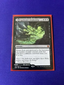 Agadeem's Awakening NEAR MINT #90 Zendikar Rising Regular Card MTG Magic - Image 1