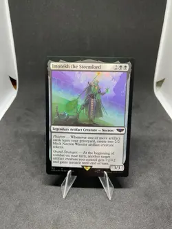 Imotekh the Stormlord Universes Beyond: Warhammer 40000 Foil MTG 169 - Image 1