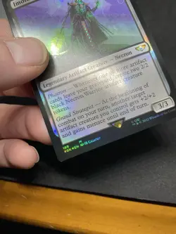Imotekh the Stormlord Universes Beyond: Warhammer 40000 Foil MTG 169 - Image 5