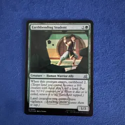 Magic The Gathering Avatar The Last Airbender Earthbending Student Foil TLE 249 - Image 1