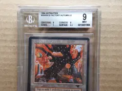 Mishra's Factory Fall BGS 9 MINT [Antiquities] Quad+ Mtg Free Priority Mail! - Image 2