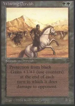 1 x Whirling Dervish - Legends - Moderate Play - MTG - Image 1