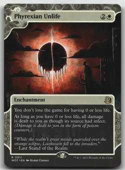 Phyrexian Unlife R Wilds of Eldraine: Enchanting Tales 11 LP - Image 1