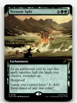 Tectonic Split (Extended Art) 208 Foil R Avatar: The Last Airbender: Eternal-Leg - Image 1