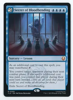 Secret of Bloodbending #0069 MTG Avatar: The Last Airbender Magic the Gathering - Image 1