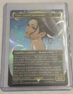 Yuna, Grand Summoner (Borderless) (promo Foil) Final Fantasy Foil B - Image 1