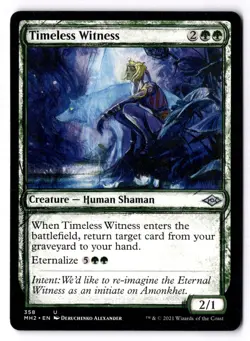Timeless Witness NM* SHOWCASE Modern Horizons 2 ENGLISH 358 mtg -UnltdCards - Image 1