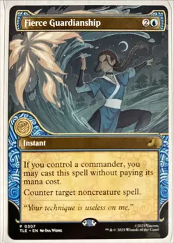 Fierce Guardianship (Showcase) Avatar: The Last Airbender: Eternal-Legal Regular - Image 1