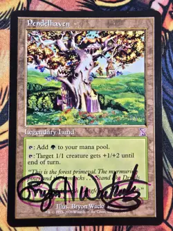 Pendelhaven, Time Spiral (SHADOW Signed by Artist) Magic the Gathering MTG! - Image 1