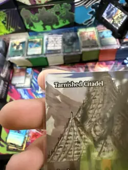 Tarnished Citadel (Borderless) Mythic MTG Avatar Eternal - Image 4