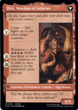 Clive, Ifrit's Dominant Final Fantasy Magic MTG NM - Image 2