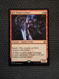mtg fire nation archers avatar: the last airbender - Image 1