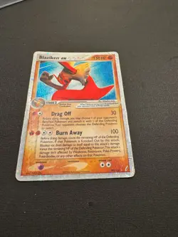 Pokemon TCG Blaziken EX Crystal Guardians Holo Card 90/100 HP - Image 2