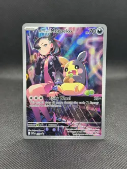 Marnie’s Morpeko Pokemon TCG SVP 206 Battle Deck Promo NM/LP - Image 1