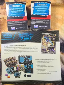 Pokemon Scarlet & Violet - BLACK BOLT Elite Trainer Box ETB and 2 Booster Bundle - Image 2