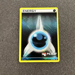Pokemon DARKNESS ENERGY Card 111/114 HOLO B&W League Promo Common TCG - Image 1