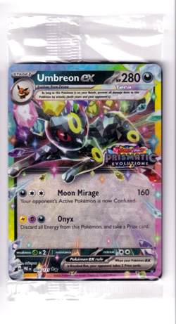 Umbreon SEALED Stamped Surprise Box Promo 060/131 Pokemon Prismatic Evolutions - Image 1