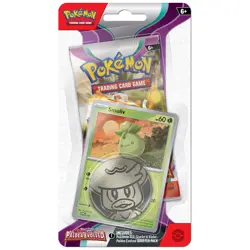 NEW Pokemon TCG Paldea Evolved Smoliv Promo Checklane Blister Booster Pack - Image 1