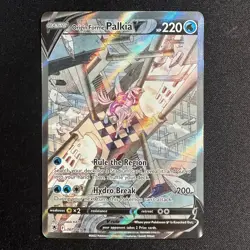 Origin Forme Palkia V 167/189 Alt Full Art SWSH10 Astral Radiance Pokemon NM - Image 1