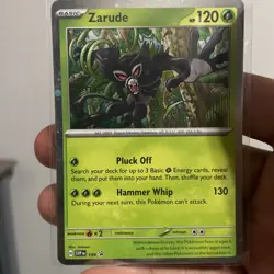 Zarude SVP199 Black Star Cosmos Holo Promo Destined Rivals Pokemon TCG NM - Image 1