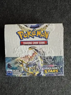 Pokemon TCG Sword & Shield Brilliant Stars Booster Box Factory Sealed (36 Packs) - Image 1