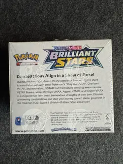 Pokemon TCG Sword & Shield Brilliant Stars Booster Box Factory Sealed (36 Packs) - Image 2