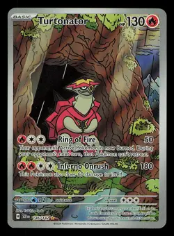 Turtonator - 146/142 Illustration Rare - [Pokemon SV07: Stellar Crown] - Image 1