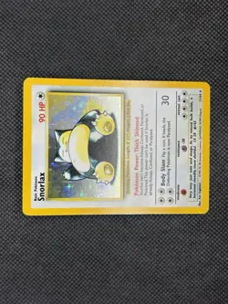 Pokemon TCG Snorlax 11/64 Jungle NO SYMBOL ERROR Holo Rare [B] - Image 2