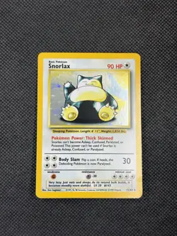Pokemon TCG Snorlax 11/64 Jungle NO SYMBOL ERROR Holo Rare [B] - Image 4