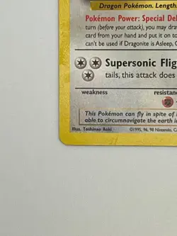 Pokemon TCG Dragonite Wizards Black Star Promos 5 Regular Promo - LP - Image 4