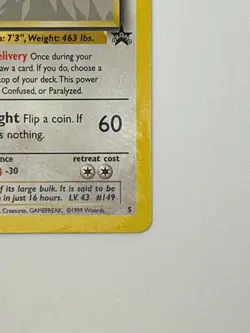 Pokemon TCG Dragonite Wizards Black Star Promos 5 Regular Promo - LP - Image 5