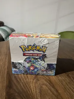 Pokemon Stellar Crown Booster Box New Sealed - 36 Packs - Image 1